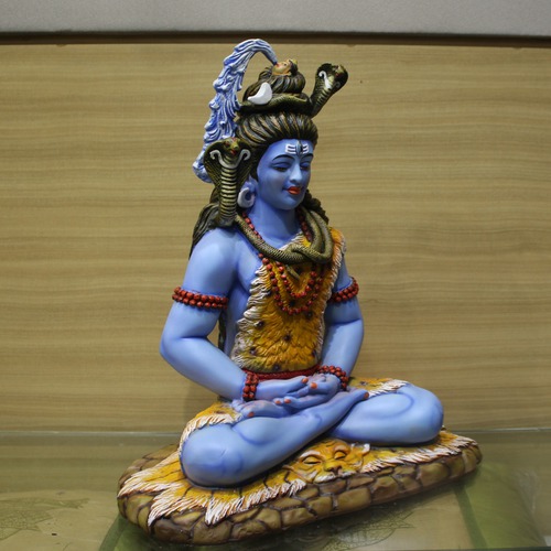 Fiber Shiva Murti for Home & Office Temple I Living Room I Car Dashboard I Mahadev I Bholenath